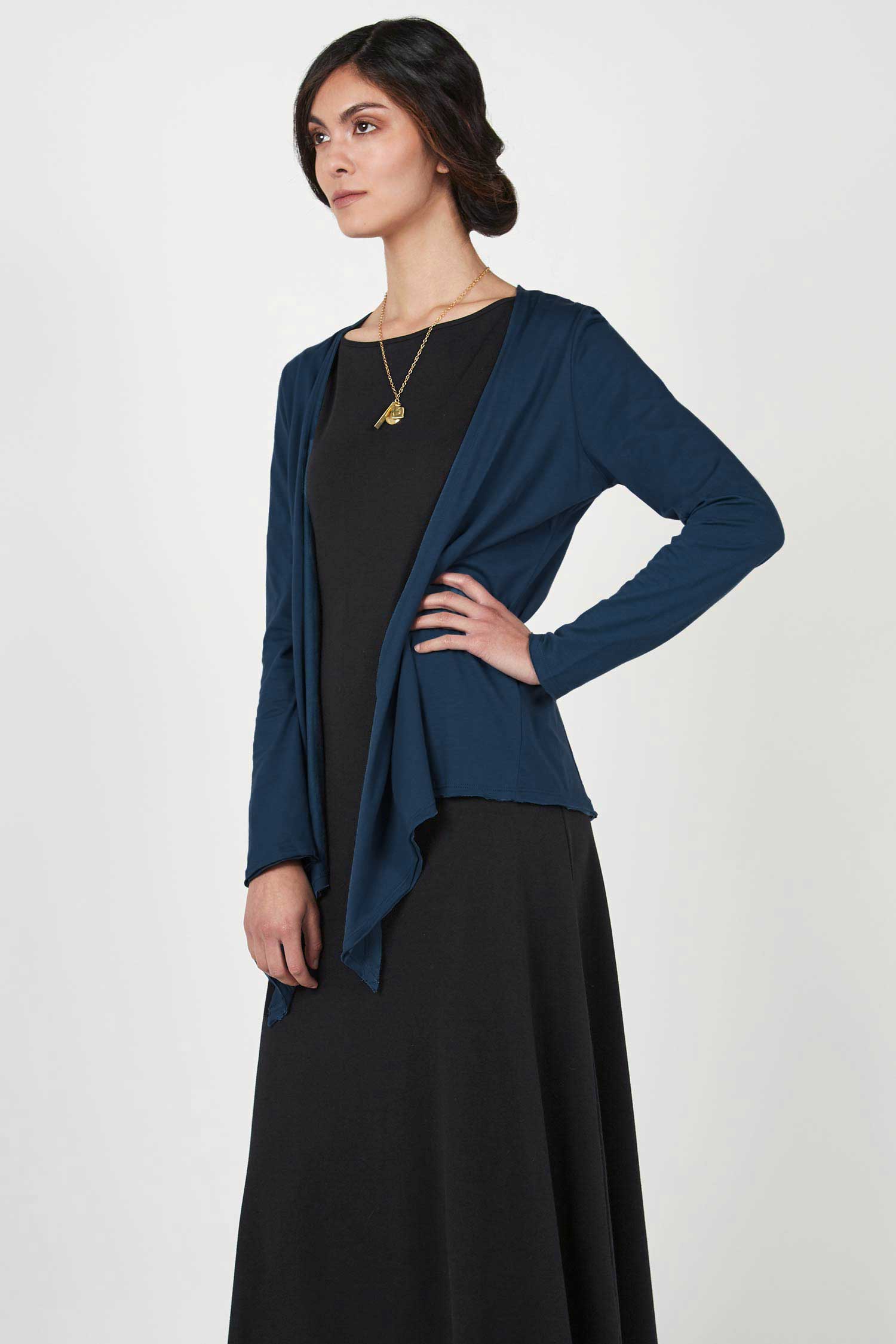 Tie Front Cardigan - Indigenous