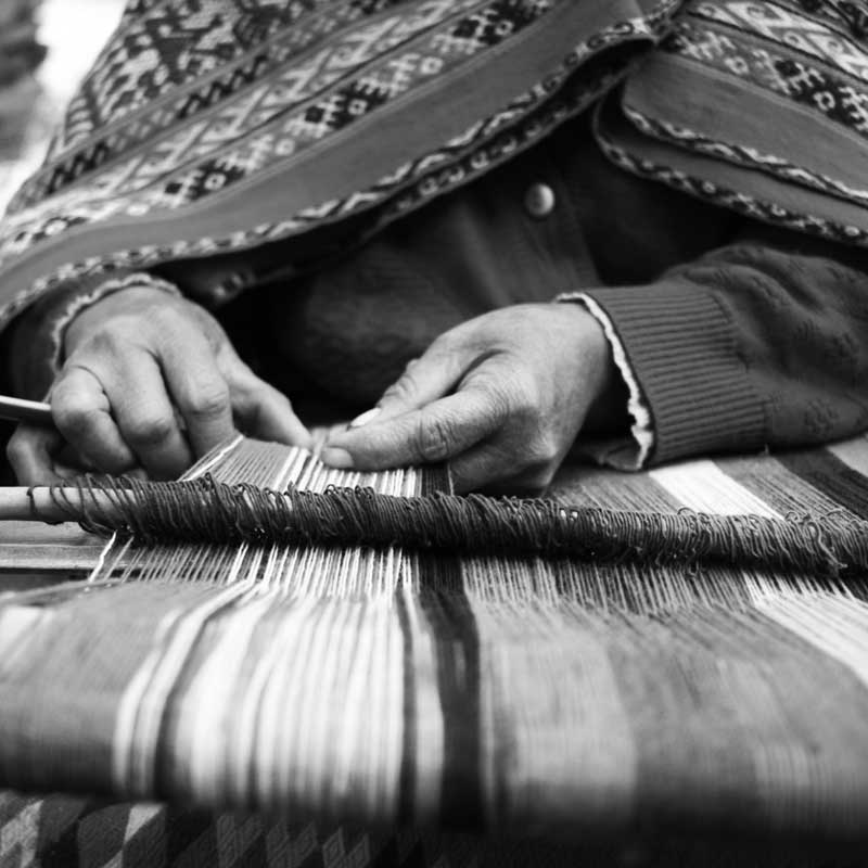 Handloomed Hand Woven Clothing and Blankets Made in Peru