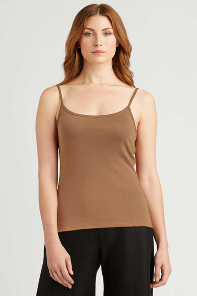 Solid Womens Organic Cotton Camisole