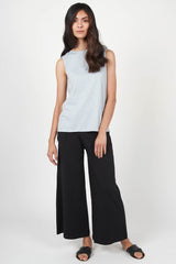 Essential Cropped Wide Leg Pant - Indigenous