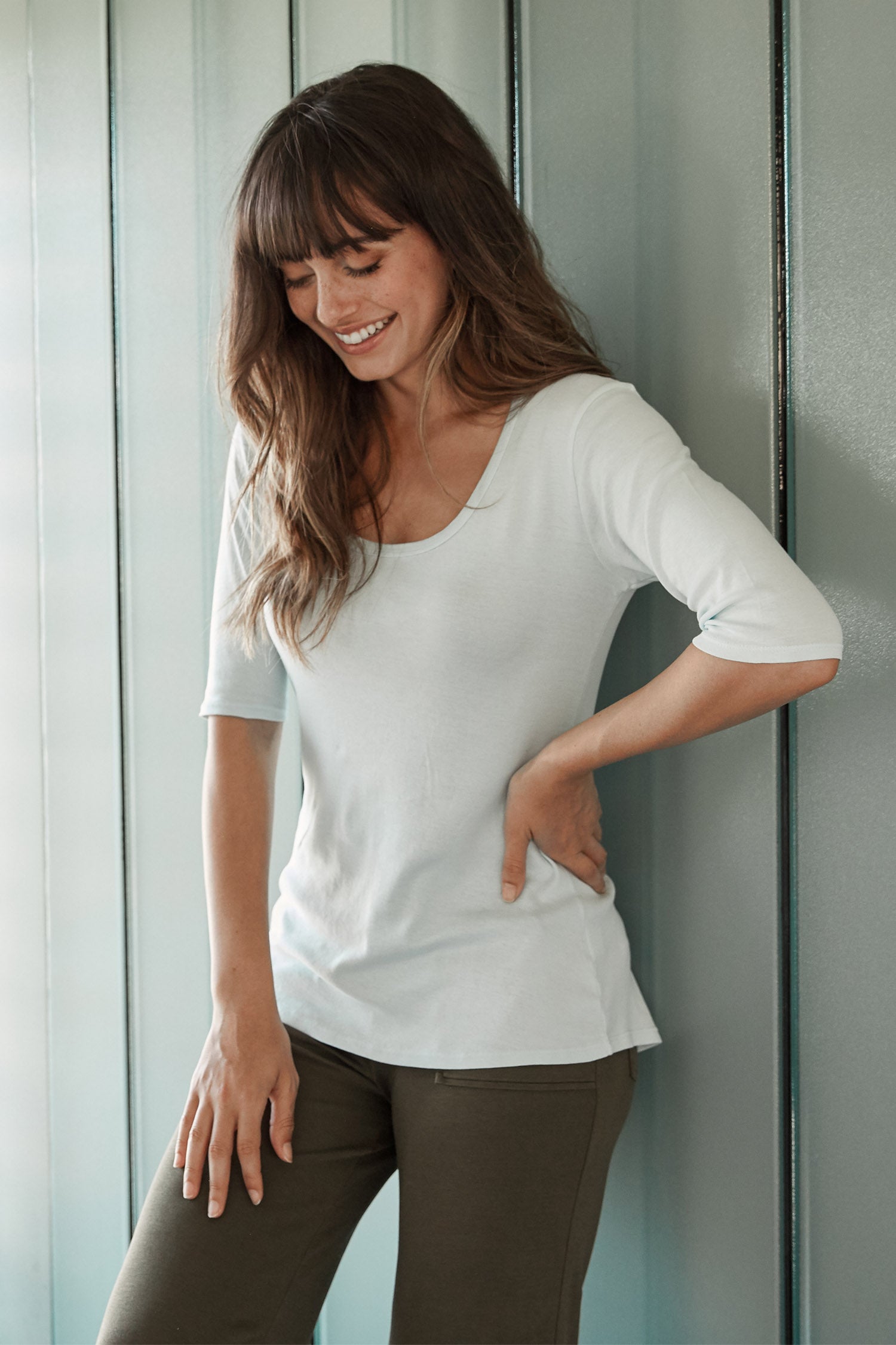 Essential Scoop Tee - Indigenous