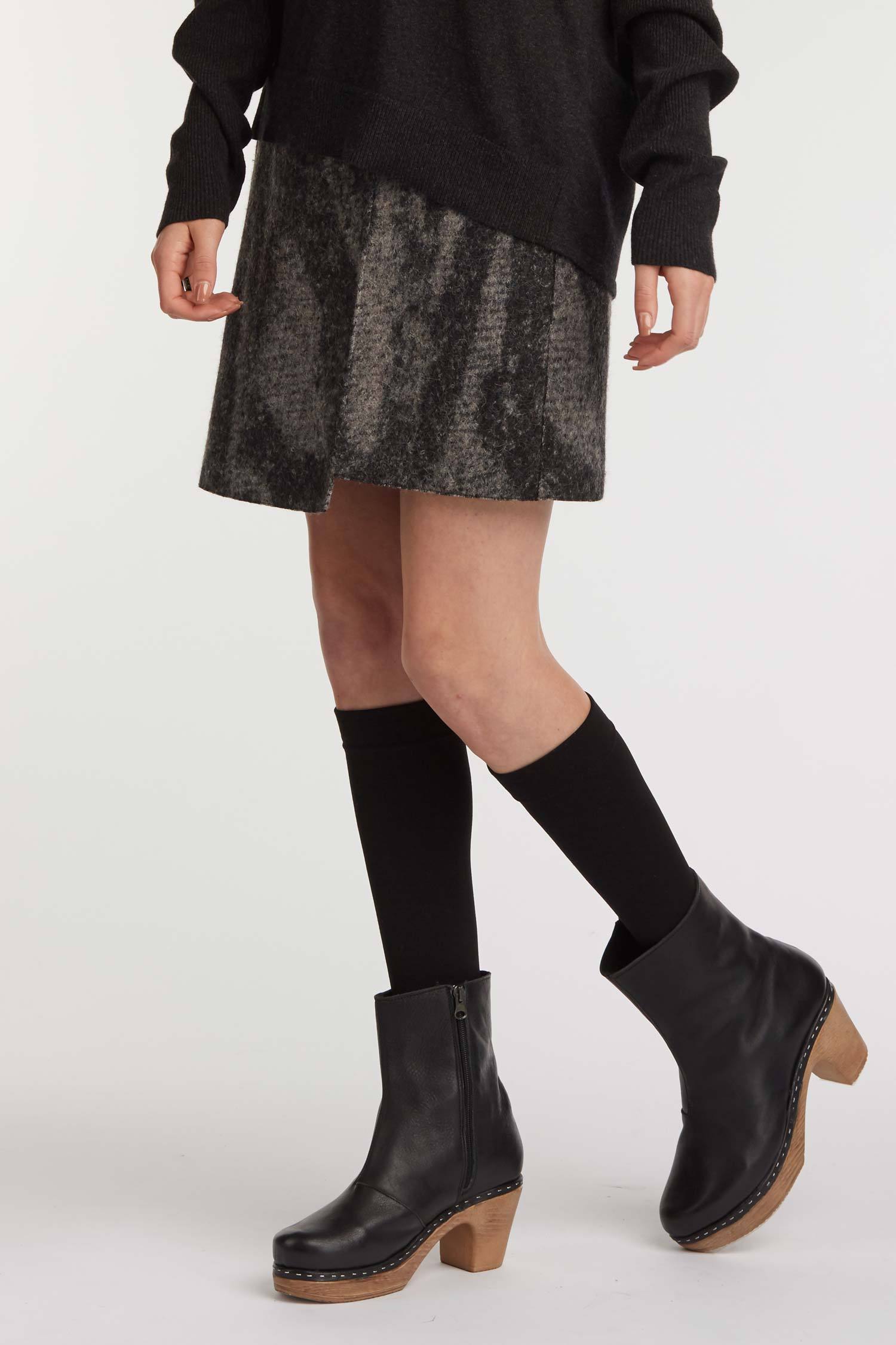 Notch Hem Skirt - Indigenous