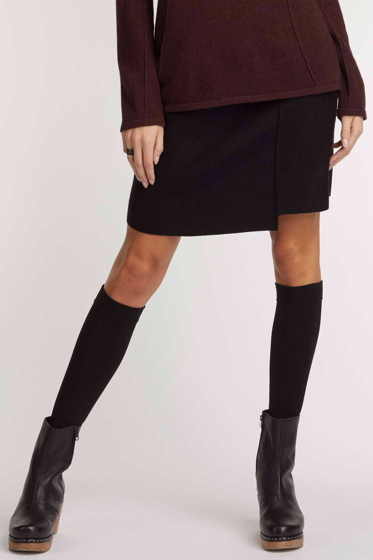 Notch Hem Skirt - Indigenous