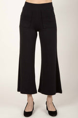 Essential Cropped Wide Leg Pant - Indigenous